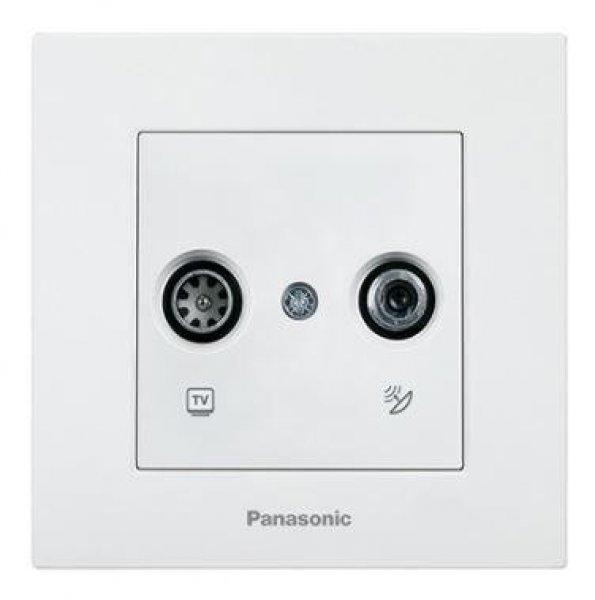 Panasonic Karre Plus SAT-TV aljzat végzáró fehér