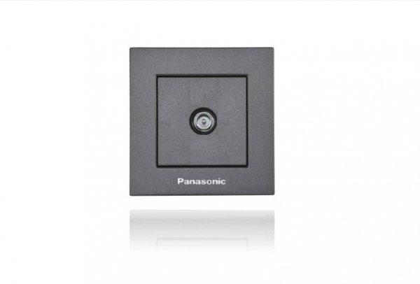 Panasonic Karre Plus TV aljzat átmenő fekete (keret nélkül)