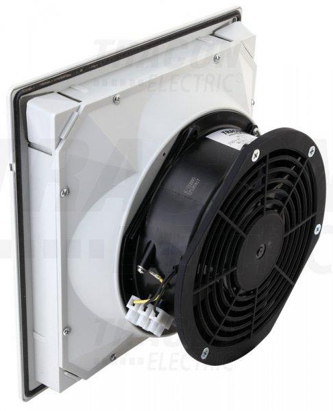 Szellőztető ventilátor szűrőbetéttel 250×250mm, 170/230 m3/h, 230V
50/60Hz, IP54