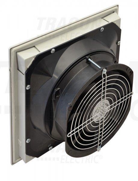 Szellőztető ventilátor szűrőbetéttel 250×250mm, 215/255m3/h, 230V
50-60Hz, IP54