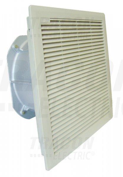 Szellőztető ventilátor szűrőbetéttel 325×325mm, 375/500m3/h, 230V
50-60Hz, IP54