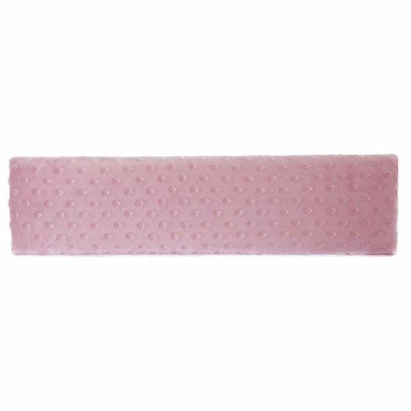 KERMA falpanel 12,5×50 cm minky textil gyermek falburkolat, több színben - 
Dusty baby pink minkyg4
