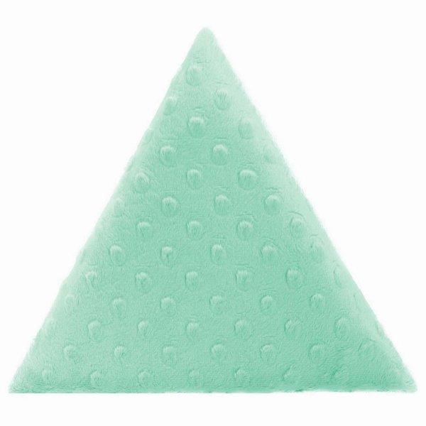 KERMA Triangle-1 falpanel minky textil gyermek falburkolat, több színben - 
Menta minkyg5