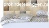Bzs szn  modern textil falvd-6 (200x75 cm) barna s sz