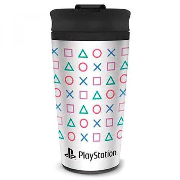 Rozsdamentes acél pohár – Playstation (450 ml)