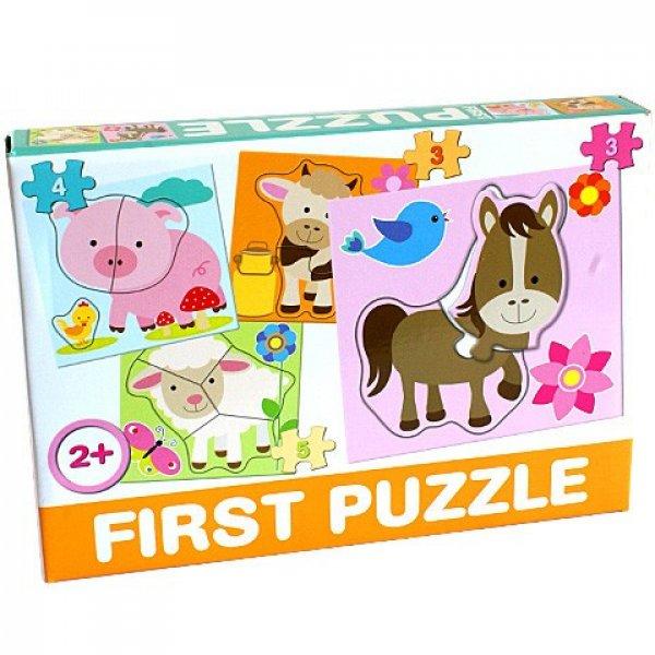 Bébi First puzzle háziállatokkal