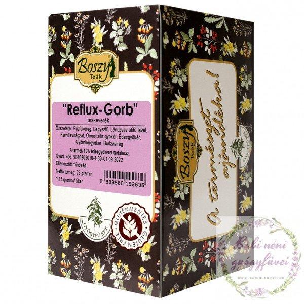 Gyógyfű Reflux-Gorb filteres tea
