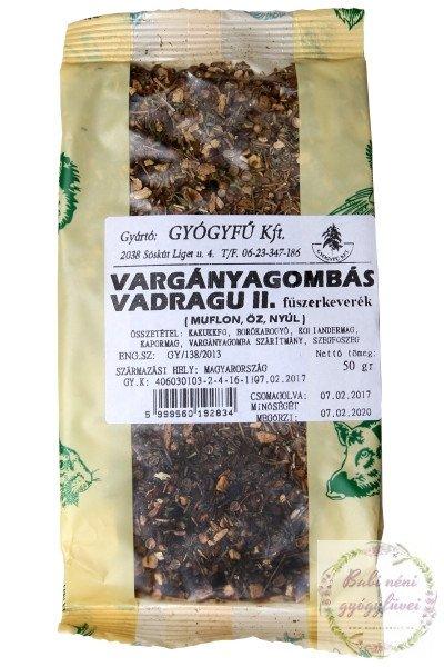 Vargányagombás vadragu II. fűszerkeverék