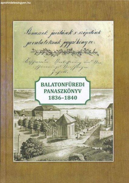 Balatonfüredi panaszkönyv 1836-1840