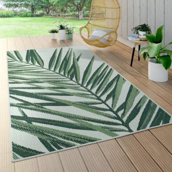 Kültéri és beltéri szőnyeg pálmafa design - zöld 80x150 cm