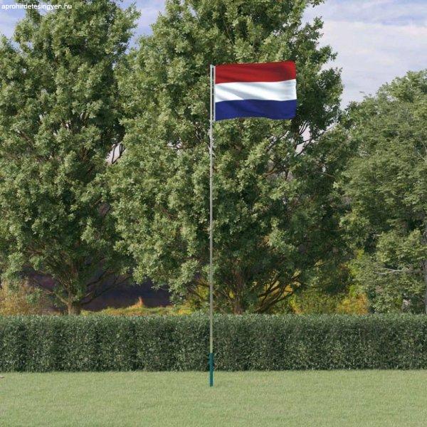 Holland alumínium zászló és rúd 5,55 m