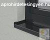 J Extrudlt alumnium ablakprkny, 240 mm-es, antracit