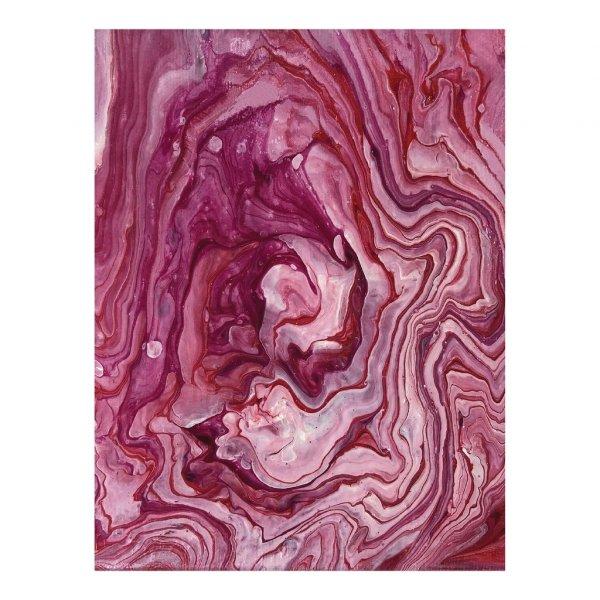 Poszter, absztrakt, keret nélkül, 30x40 cm, rózsaszín - FLEUR DE ROCHE -
Butopêa