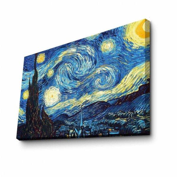 Vászon falikép, Vincent van Gogh másolat, Csillagos éj, kék - NUIT ETOILEE
- Butopêa