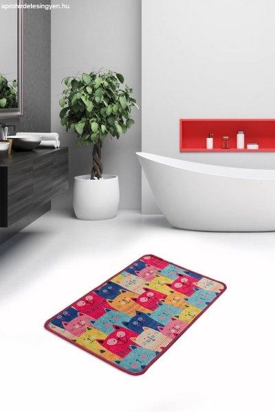 Fürdőszobaszőnyeg, többszínű - - Butopêa