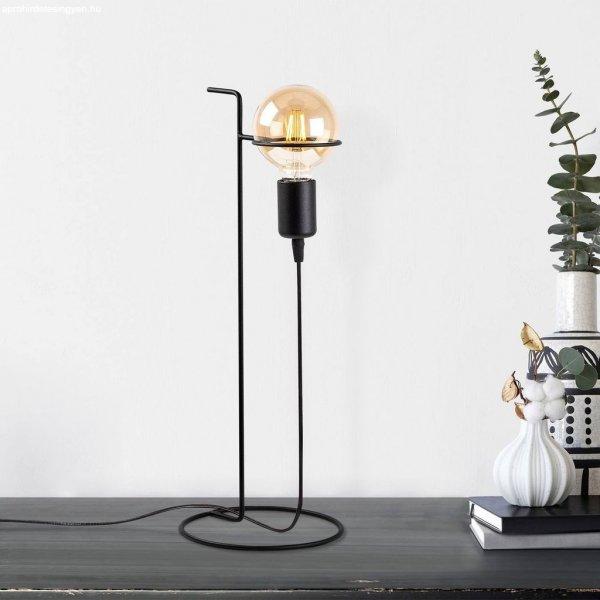 Asztali lámpa, Fekete - CAROLINE - Butopêa
