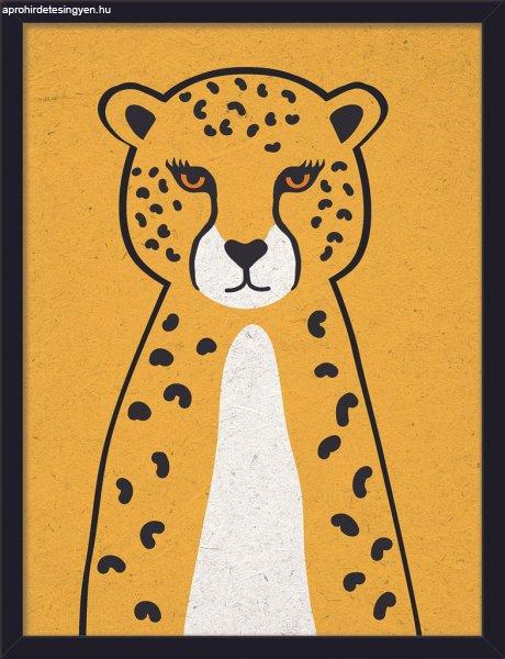 Falikép, 30x40 cm, leopárd - MOI - Butopêa