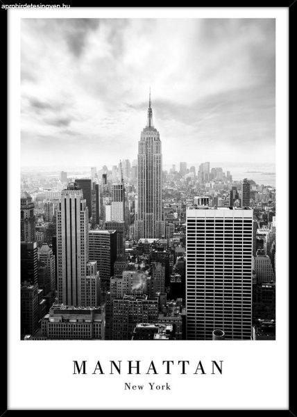 Falikép 50x70 cm, Manhattan, fekete-fehér - MANHATTAN 2 - Butopêa