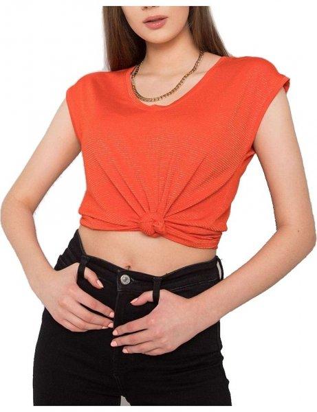 Narancssárga női rövid ujjú póló
