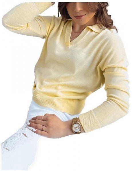 Orbilla sárga világos pulóver