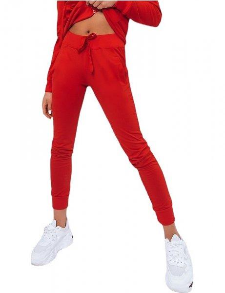 piros női nadrág