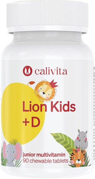 CaliVita Lion Kids D rágótabletta Multivitamin gyerekeknek 90 db