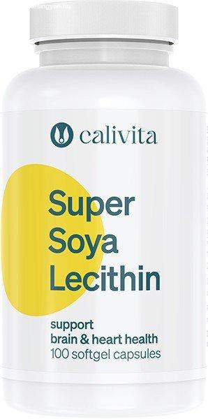 CaliVita Super Soya Lecithin 100 lágyzselatin-kapszula Szójalecitin 100db