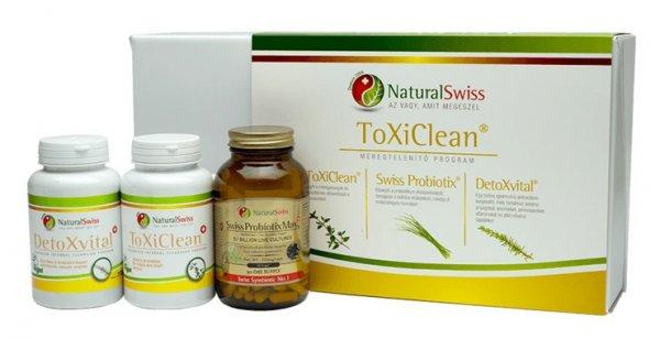 NaturalSwiss ToXiClean Méregtelenítő Program 1 csomag