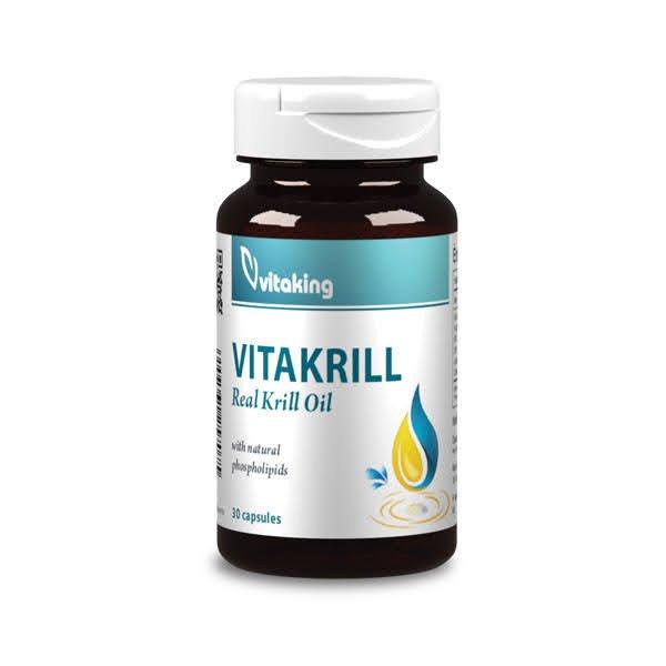 Vitaking vitakrill olaj kapszula 30 db