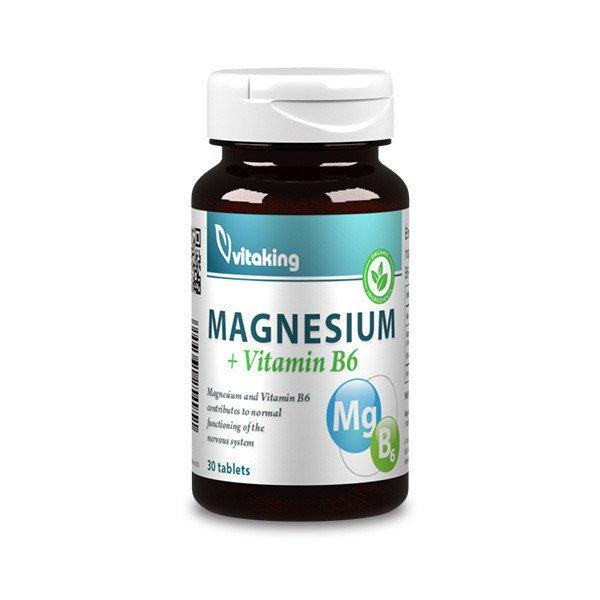 Vitaking Magnézium Citrát + B6-vitamin 30 db tabletta