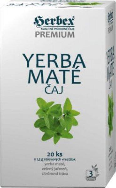 Herbex yerba mate tea 20x1,5g 30 g