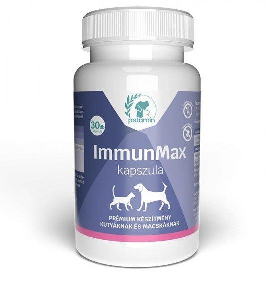 Petamin ImmunMax kapszula Echinaceával a kutyák, macskák immunitásának
erősítéséért 30 db