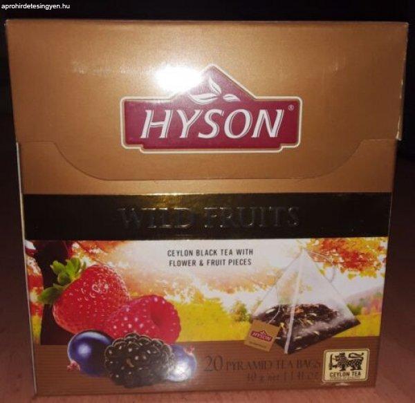 Hyson erdei gyümölcsös fekete tea 20x2 g 40 g