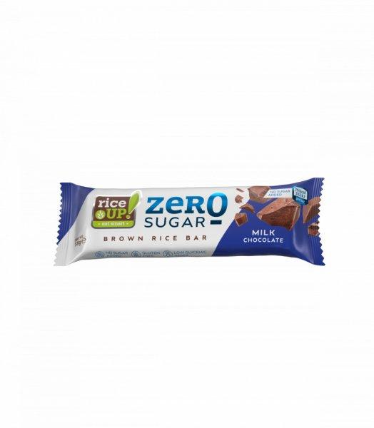 Rice Up zero rizsszelet tejcsokoládéval hozzáadott cukor nélkül 18 g
