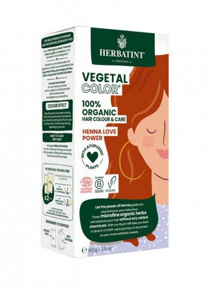 Herbatint vegetal color henna love hajfesték 100 g
