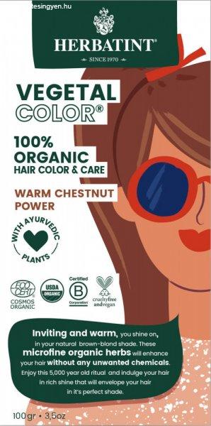 Herbatint vegetal color warm chestnut hajfesték 100 g