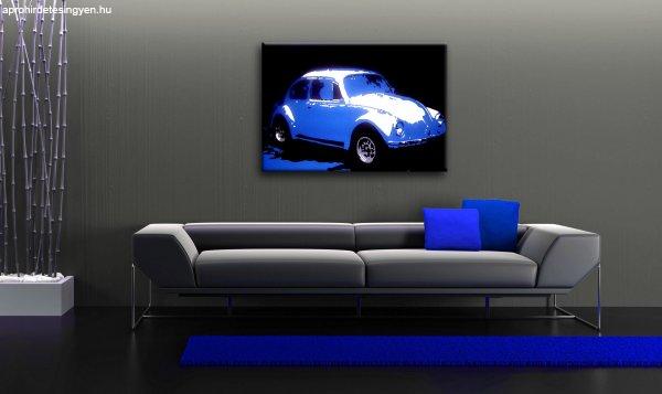 Kézzel festett vászonképek POP Art Volkswagen Beetle  k  (POP)