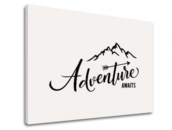 Motivációs vászonképek Adventure awaits_002 (vászonkép)