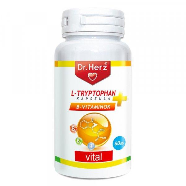 DR Herz L-Tryptophan + B-vitaminok 60 db kapszula #ÉM