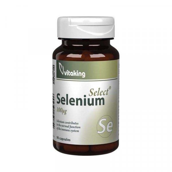 Vitaking selenium 100mg kapszula 90 db