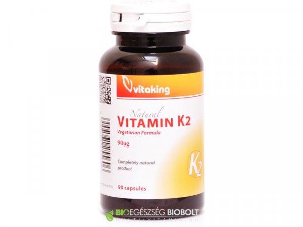 Vitaking k2 vitamin 90mcg kapszula 30 db
