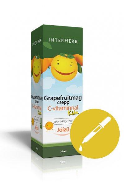 INTERHERB GRAPEFRUITMAG CSEPP KIDS C-VITAMINNAL 20 ml