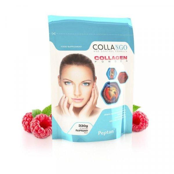 Collango collagen por málnás ízű 330 g
