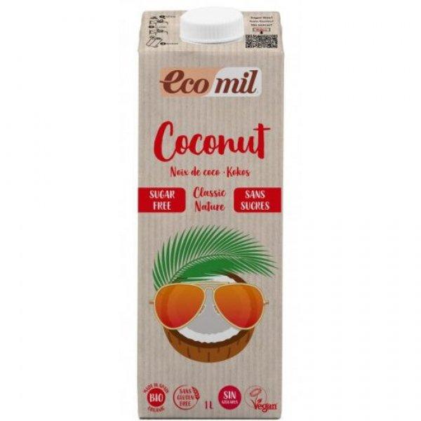 Ecomil bio kókuszital hozzáadott édesítőszer nélkül klasszik 1000 ml