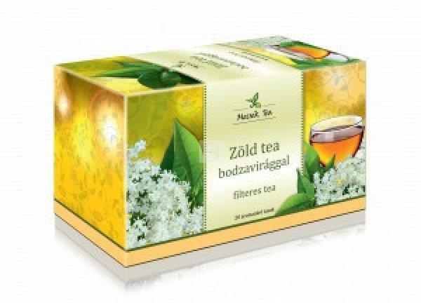 Mecsek zöld tea bodzavirággal 20x2 g 40 g