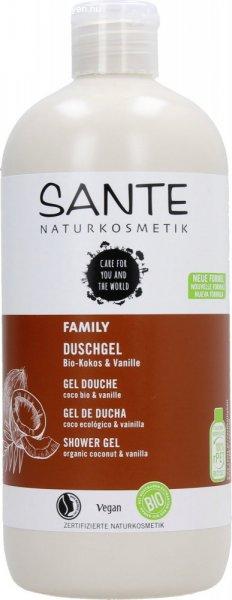 Sante Family Tusfürdő bio kókusszal és vaníliával