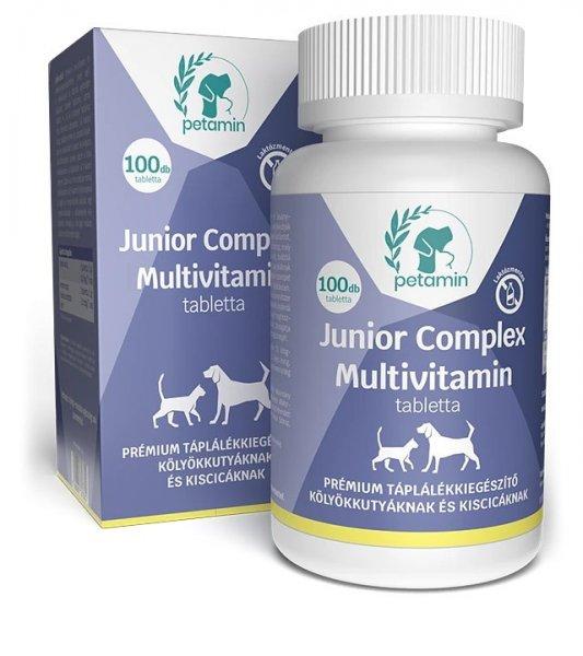 Petamin Junior Complex kutyának, macskának Multivitamin tabletta 100 db