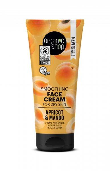 Organic Shop Kisimító arckrém sárgabarackkal és mangóval