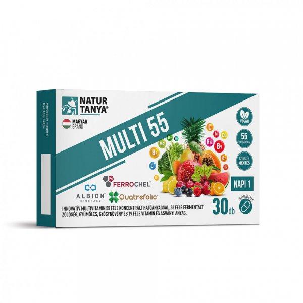 Natur Tanya® MULTI 55 – Fermentált multivitamin