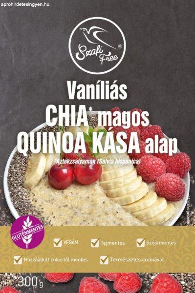 Szafi Free quinoa kása alap chia magos,vaníliás 300 g